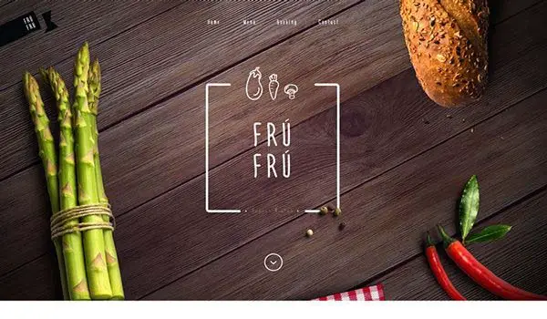 Frú Frú Website Design