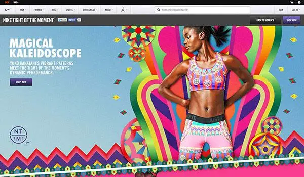 Nike Website Concept 