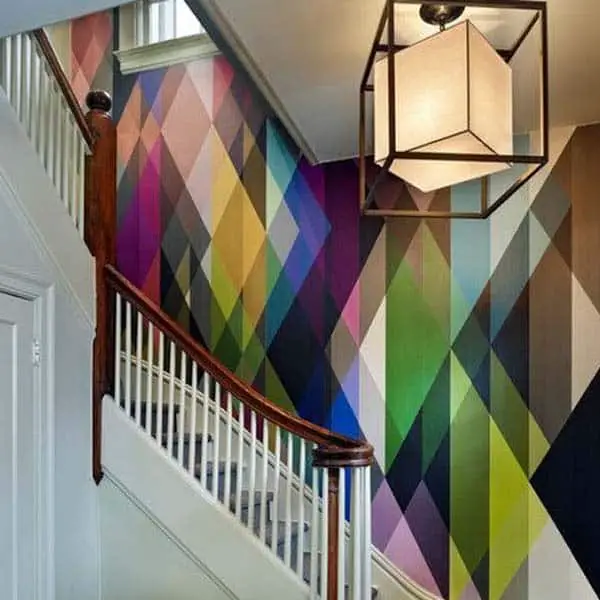 Really go crazy with wallpaper Incredible Geometric Designs