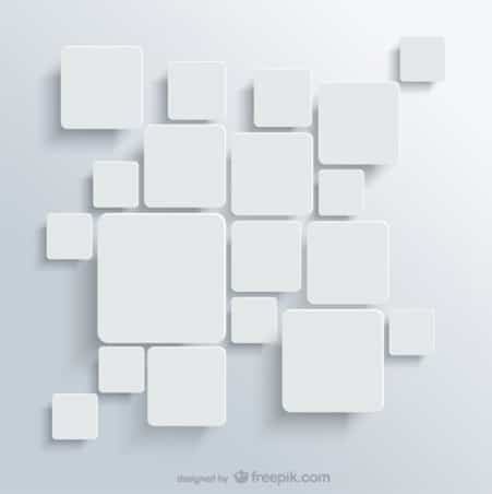Background with white squares free vector