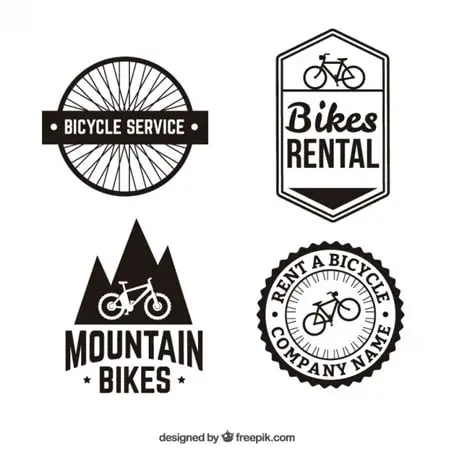 Bike badges Free Retro Badges