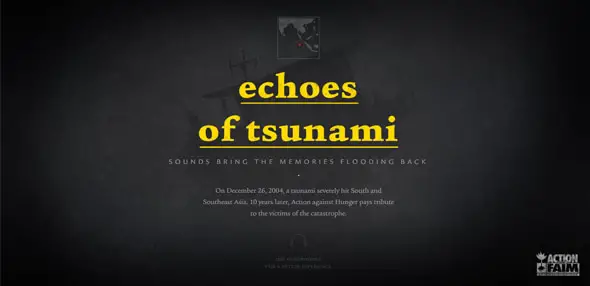 Echoes of tsunami