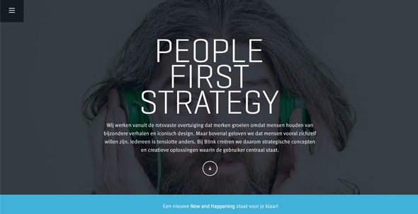 Think-Blink-corporate-website Website Designs Using Flat Styles