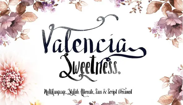 Valencia-free-font