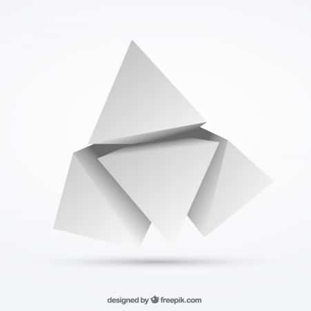 White polygons