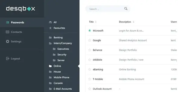 Password manager UI Design Projects