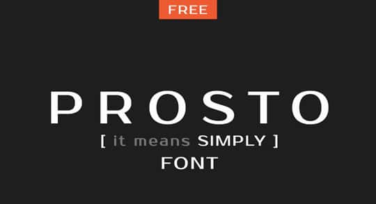 Prosto-font-(FREE)