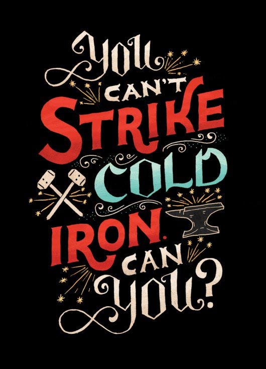 Strike-When-It’s-Hot Illustrated Quotes