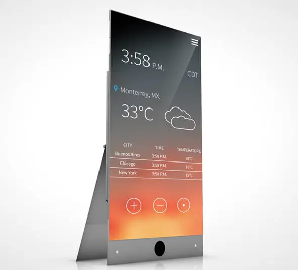 Weather Concept App UI Design