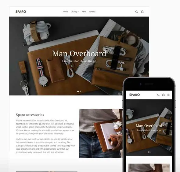 Debut is one of the Best Free Shopify Templates