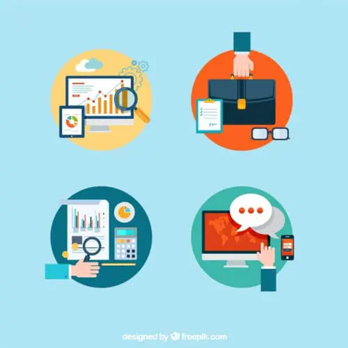 Business-icons-collection Free Business Vectors