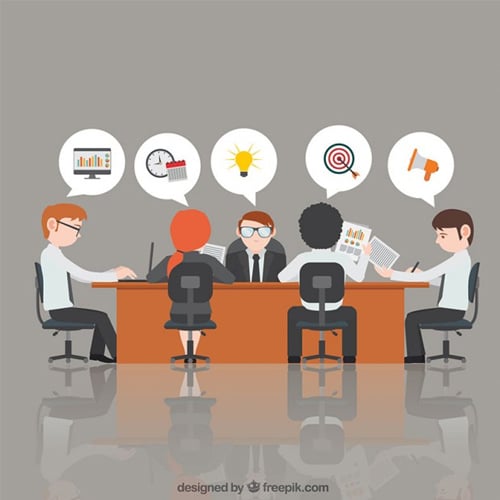 Business-meeting Free Business Vectors
