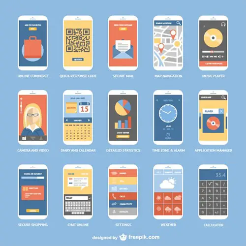 Smartphone apps collection