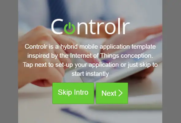 Controlr Native Web App Templates