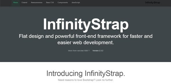 InfinityStrap---Flat-Bootstrap-Skin