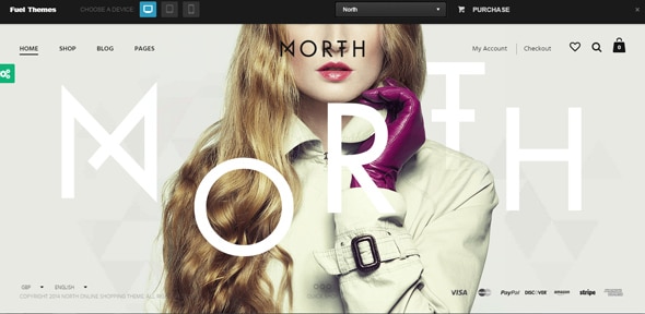 North E-Commerce Theme