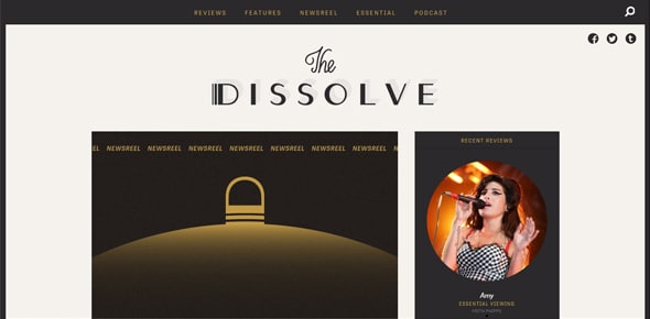 The Dissolve editorial website