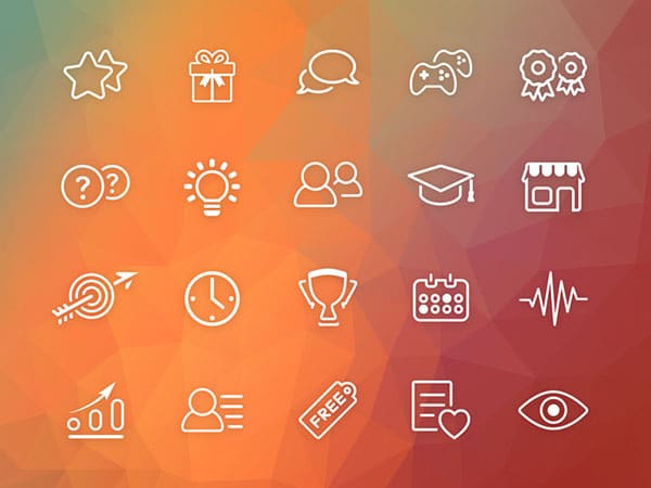 psd Free Icons Sets