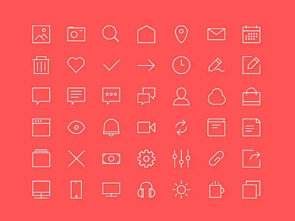 Free Icons Sets outline