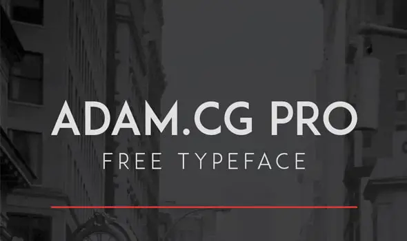 ADAM High Quality Free Fonts