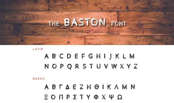 BASTON High Quality Free Fonts