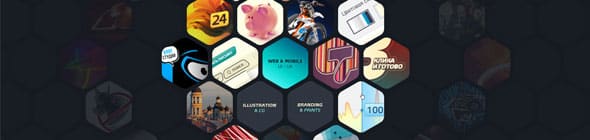 20 Brilliant Website Designs Using Hexagons