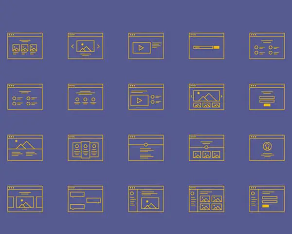 wireframe Free Icons