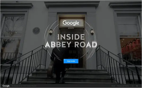 Inside Abbey Road Website