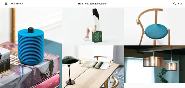 Mikiya Kobayashi Website Concept