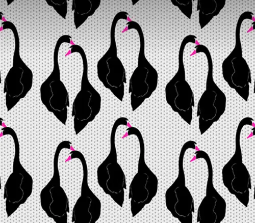 Black Swans Pattern 