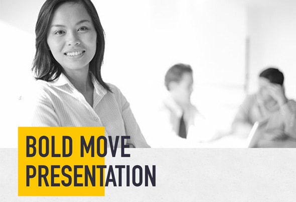 Bold Move Keynote Template