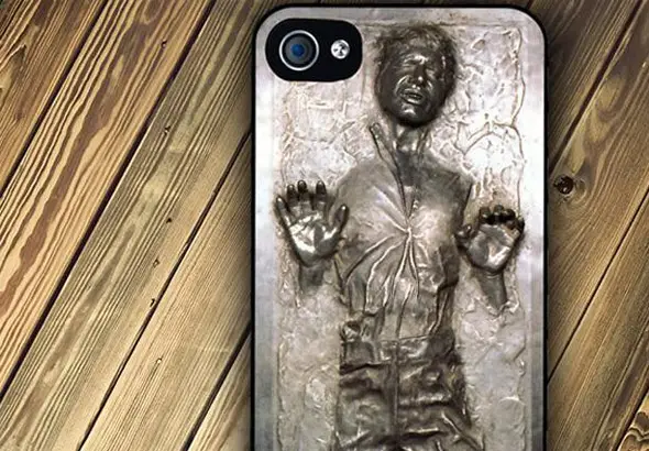 Han-Solo-Frozen-iPhone-Case creative objects 