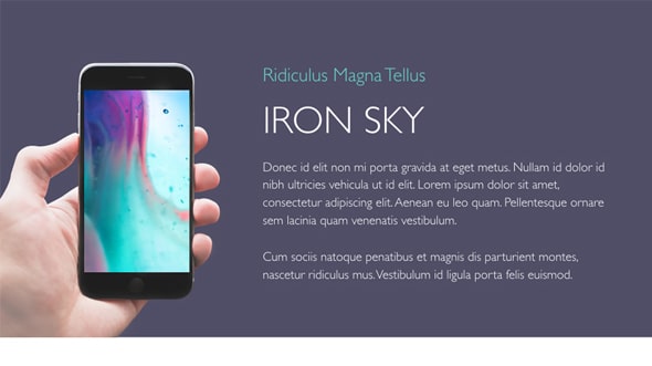 Iron Keynote Templates