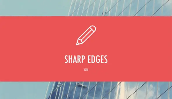 Sharp Edges Keynote Template