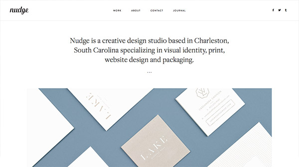 Nudge Website Concept