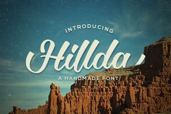 Hillda Script