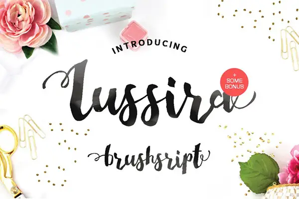 Lussira Brush Script