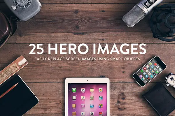 25 Header/Hero Images - Wood Series
