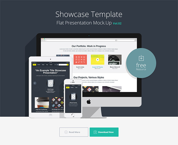 Download 15 Mockups To Showcase Your Responsive Web Designs PSD Mockup Templates