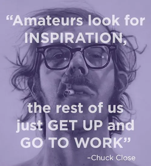 Chuck Close Artist Quotes