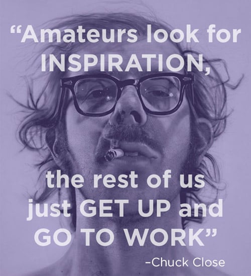 Chuck Close Artist Quotes