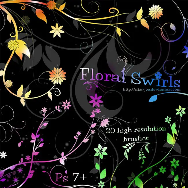 Floral Swirls