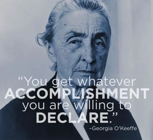 Georgia O’Keeffe Artist Quotes