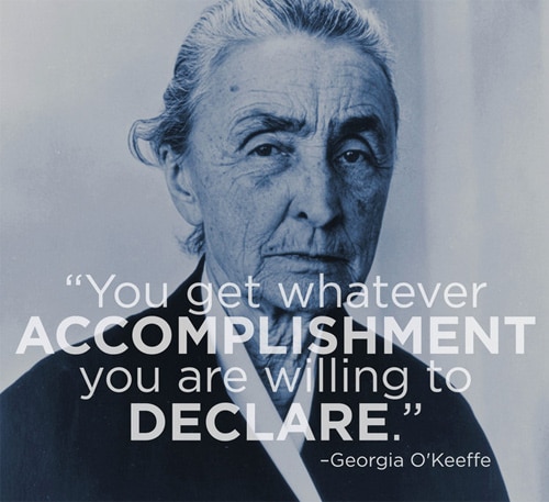 Georgia O'Keeffe Artist Quotes