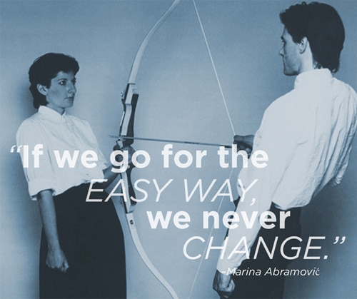 Marina Abramović Motivating Artist Quotes