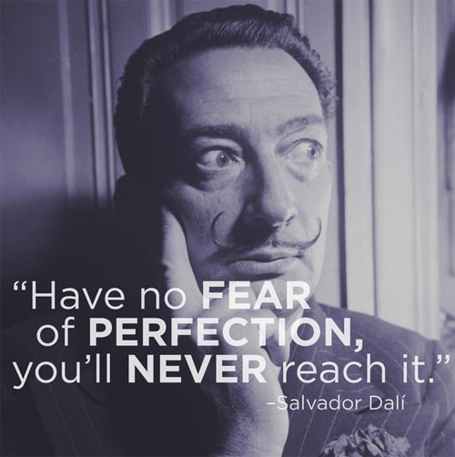 Salvador Dalí Artist Quote