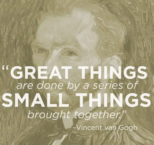 Vincent van Gogh Artist Quote