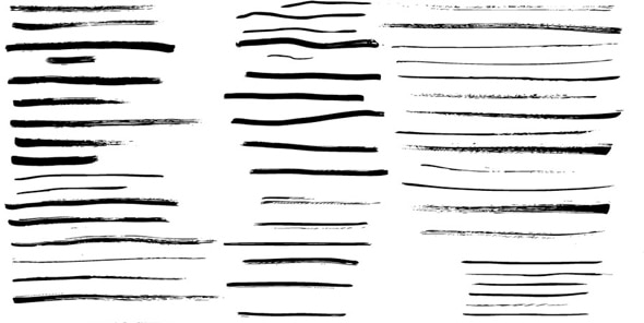 20 High Quality Free Illustrator Brush Sets