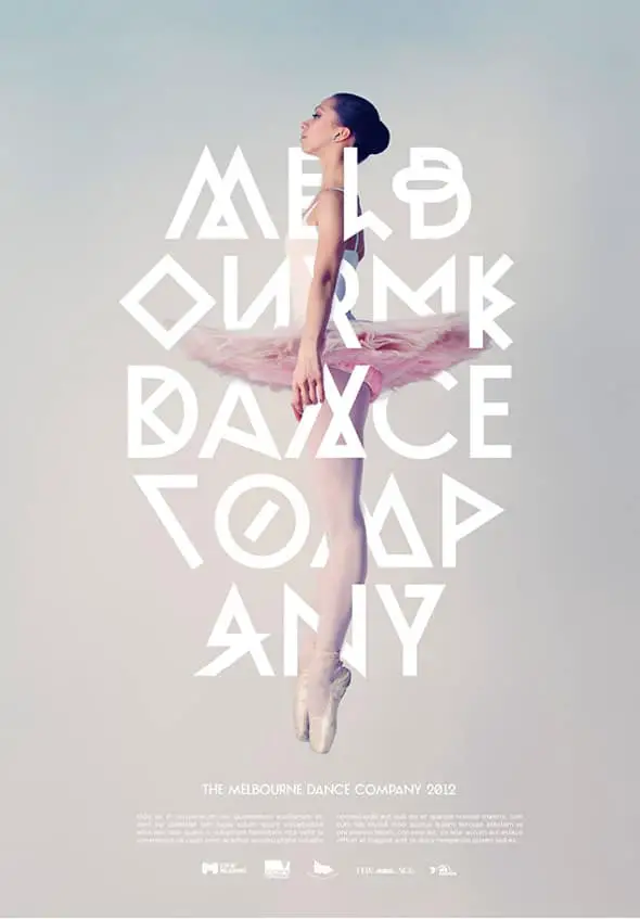 Melbourne Dance Company Poster Designs