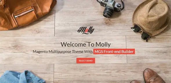 Molly - Elegant & Clean Multipurpose Magento Theme